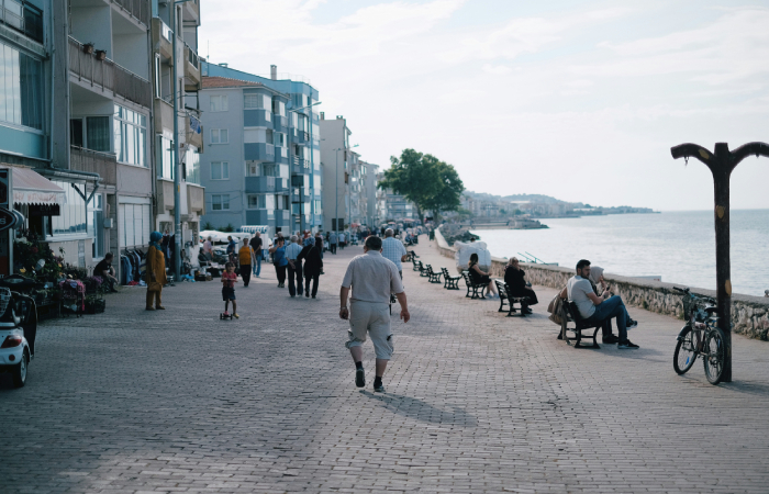 Город Бурса у Мраморного моря