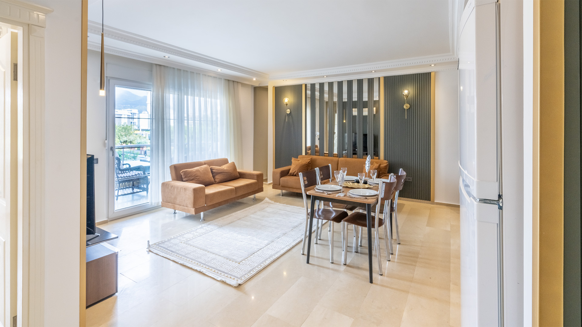 продажа стильных апартаментов в открытом районе Аланьи