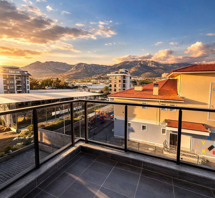 продажа квартиры 1+1 в ЖК Kurt Suit, Каргыджак