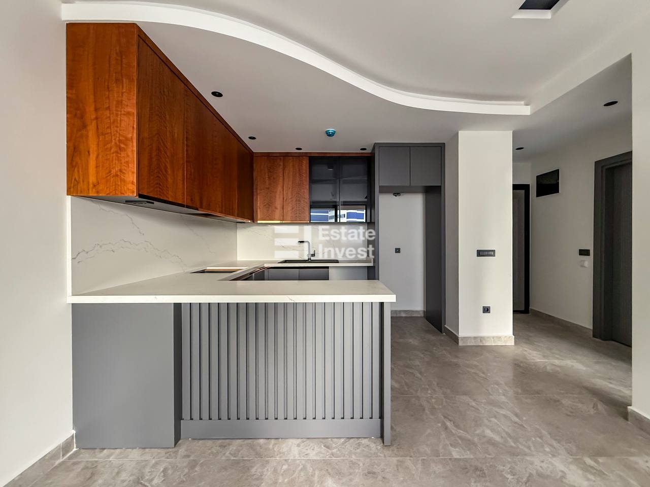 продажа квартиры 1+1 в Аланьи, полная инфраструктура комплекса