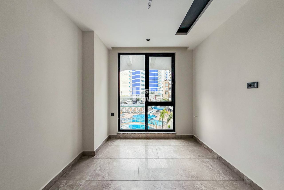 продажа квартиры 1+1 в Аланьи, полная инфраструктура комплекса