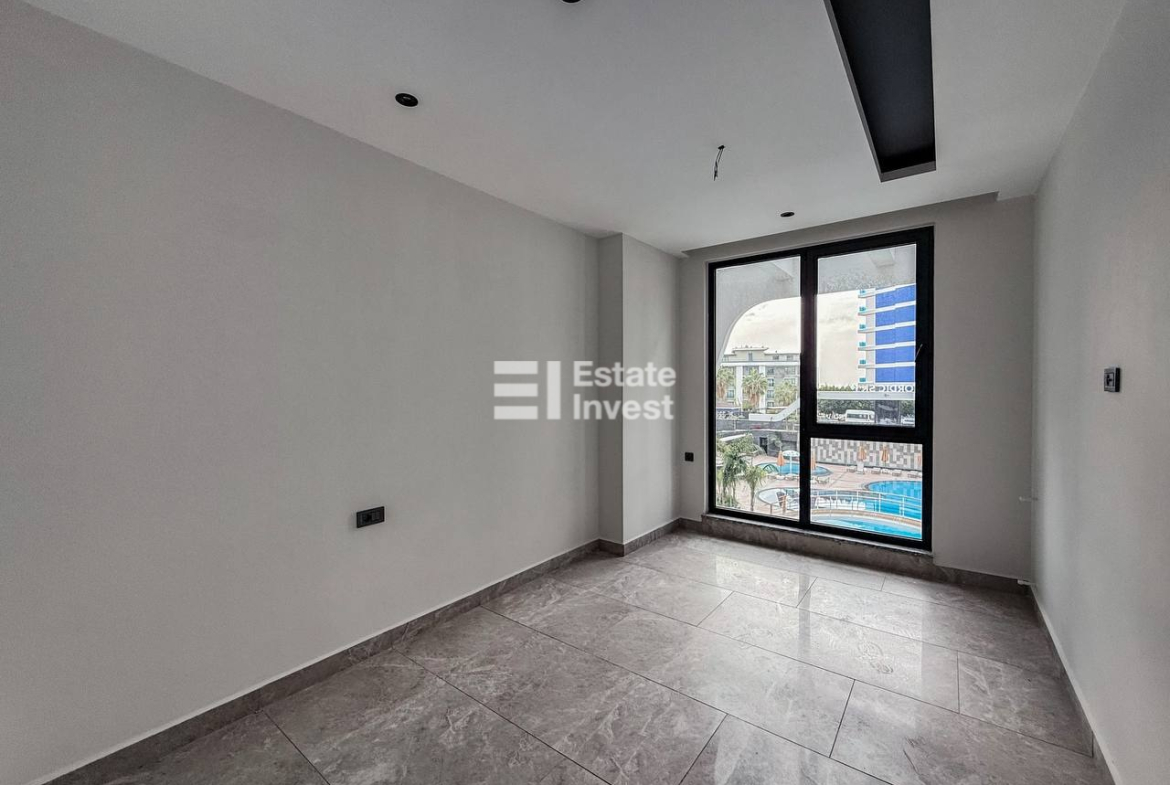 продажа квартиры 1+1 в Аланьи, полная инфраструктура комплекса