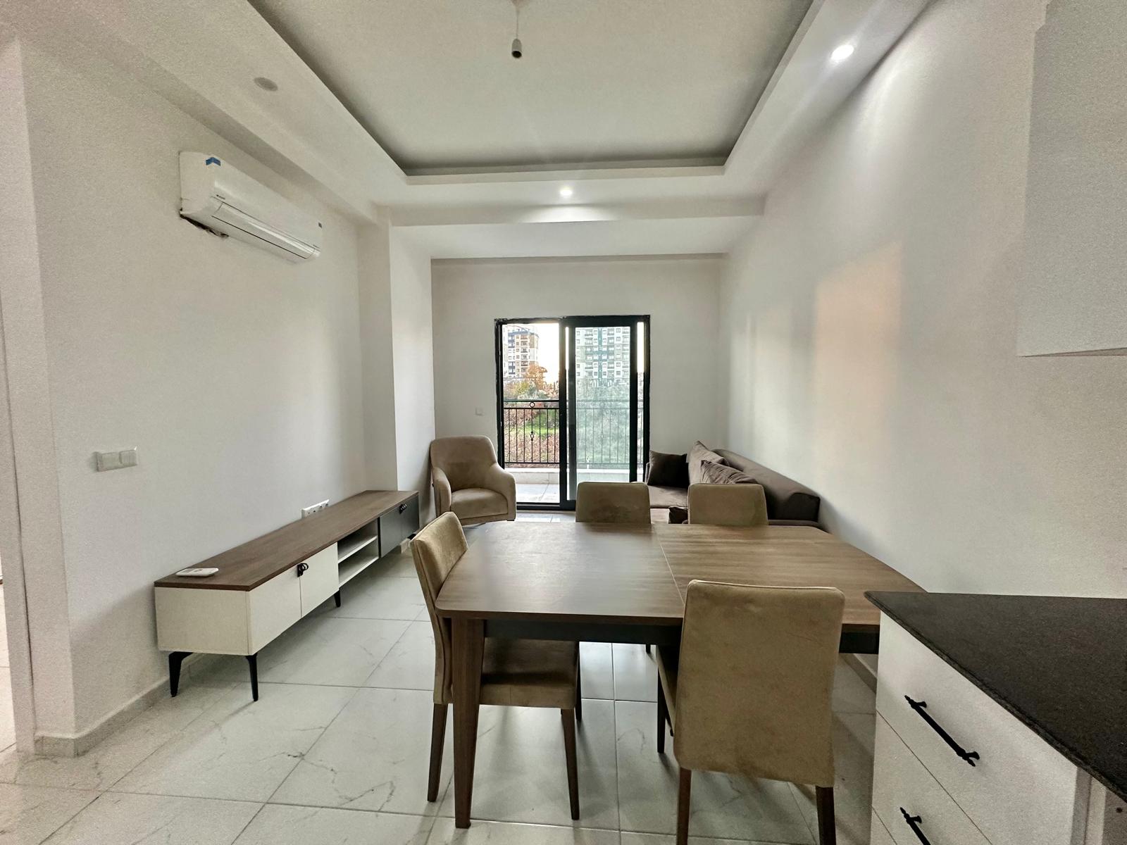 купить квартиру 1+1 с мебелью и техникой, Аланья