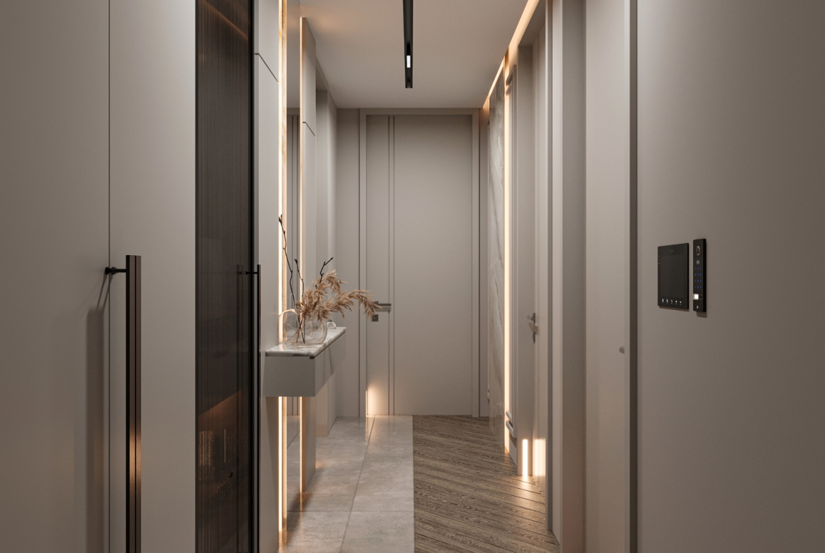 квартира 2+1 в строящемся комплексе, Анталья