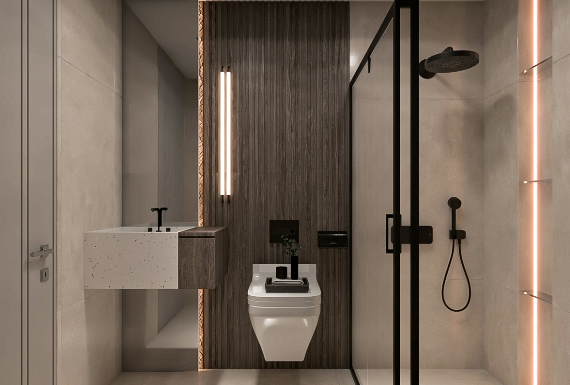 дуплекс 3+1 в новом комплексе, центр Антальи