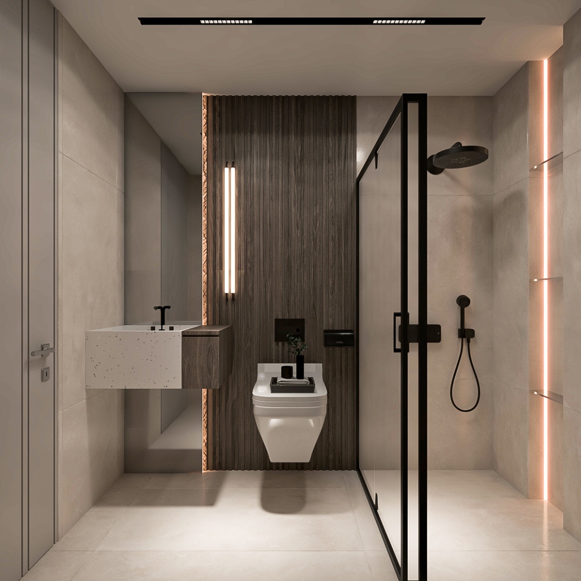 дуплекс 3+1 в новом комплексе, центр Антальи