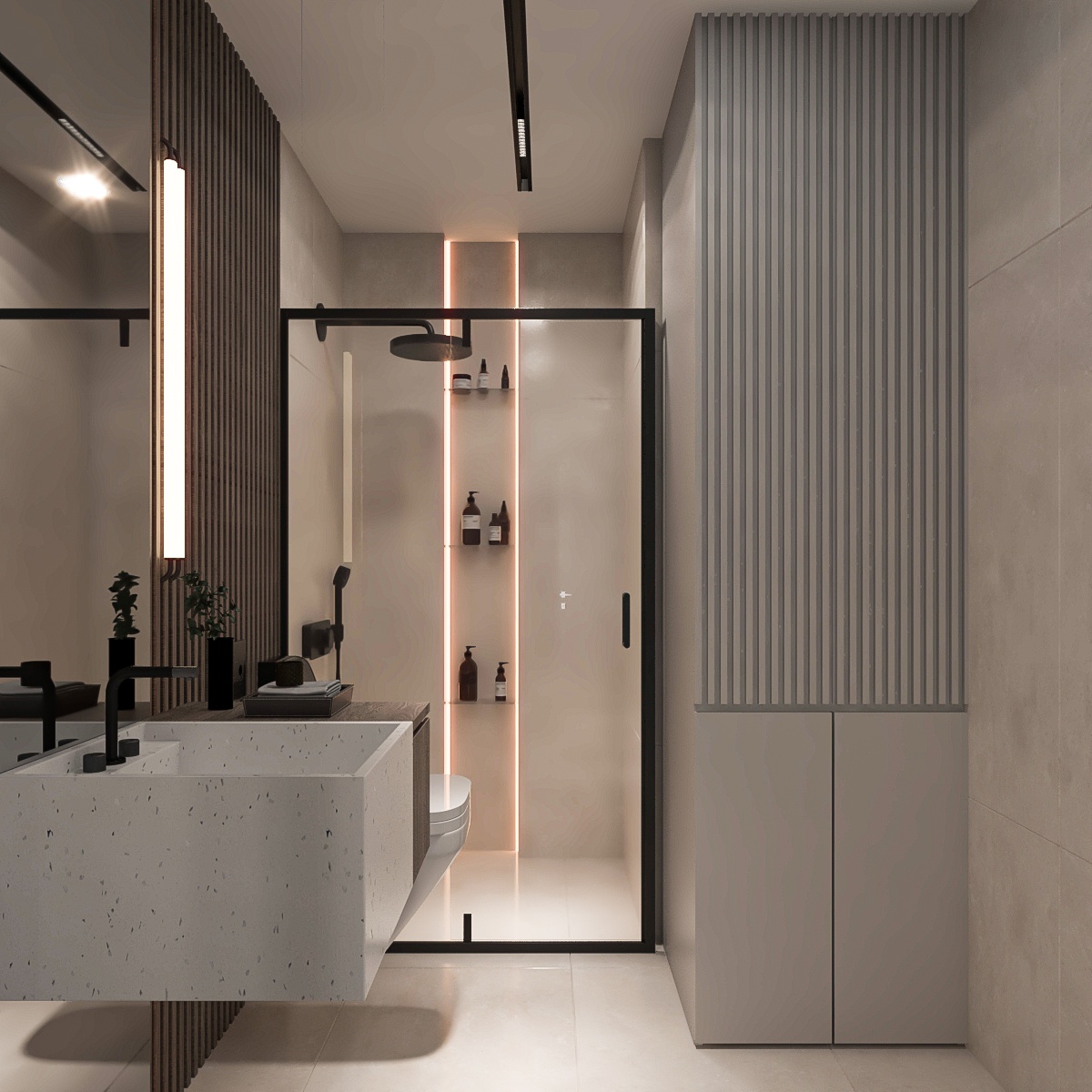 дуплекс 3+1 в новом комплексе, центр Антальи