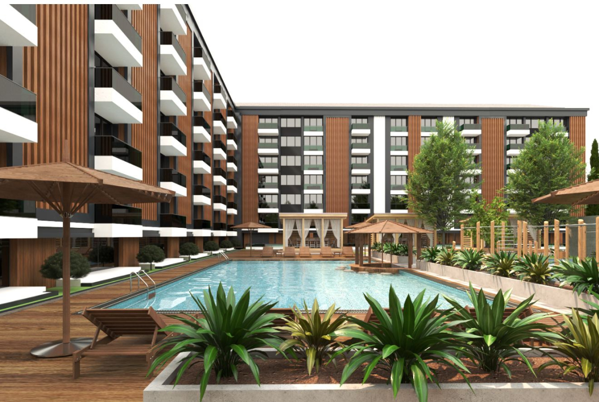 продажа квартиры-студии от застройщика, Анталья