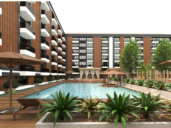 продажа квартиры-студии от застройщика, Анталья