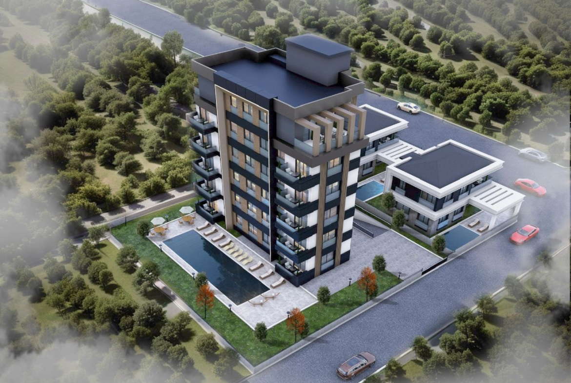 квартира в строящемся компле5ксе Антальи