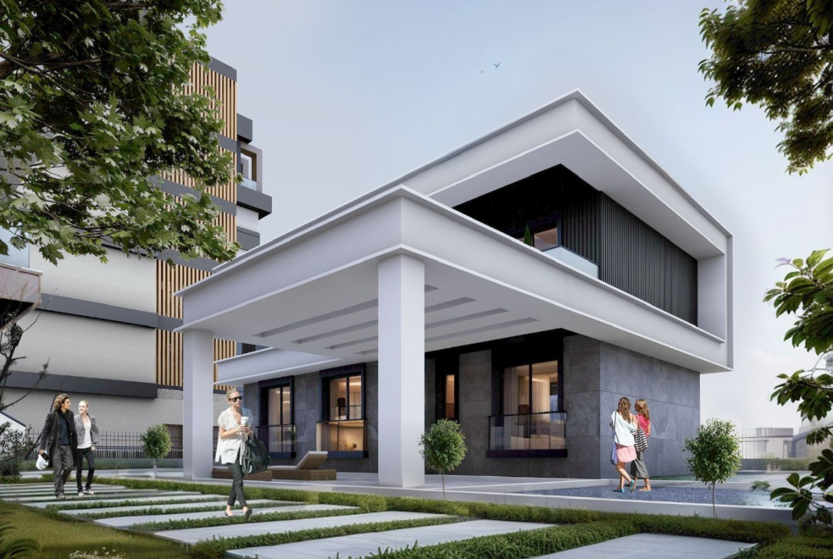 квартира в строящемся компле5ксе Антальи