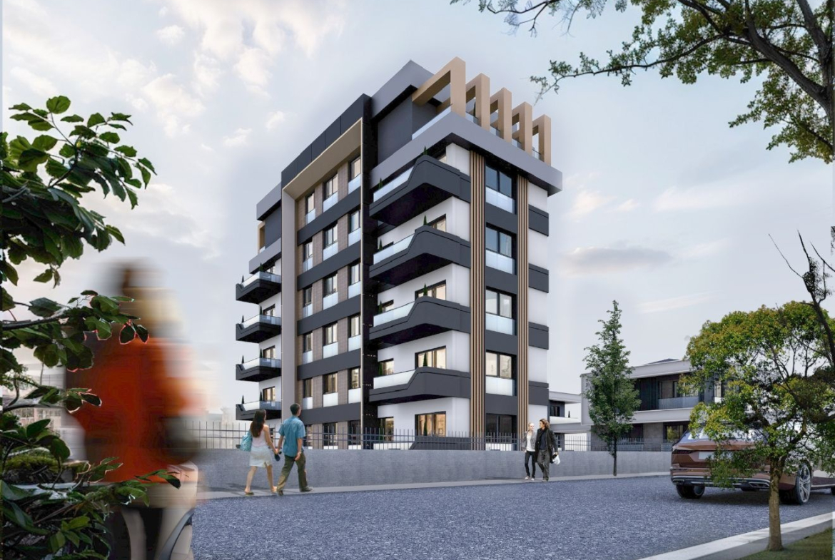 квартира в строящемся компле5ксе Антальи