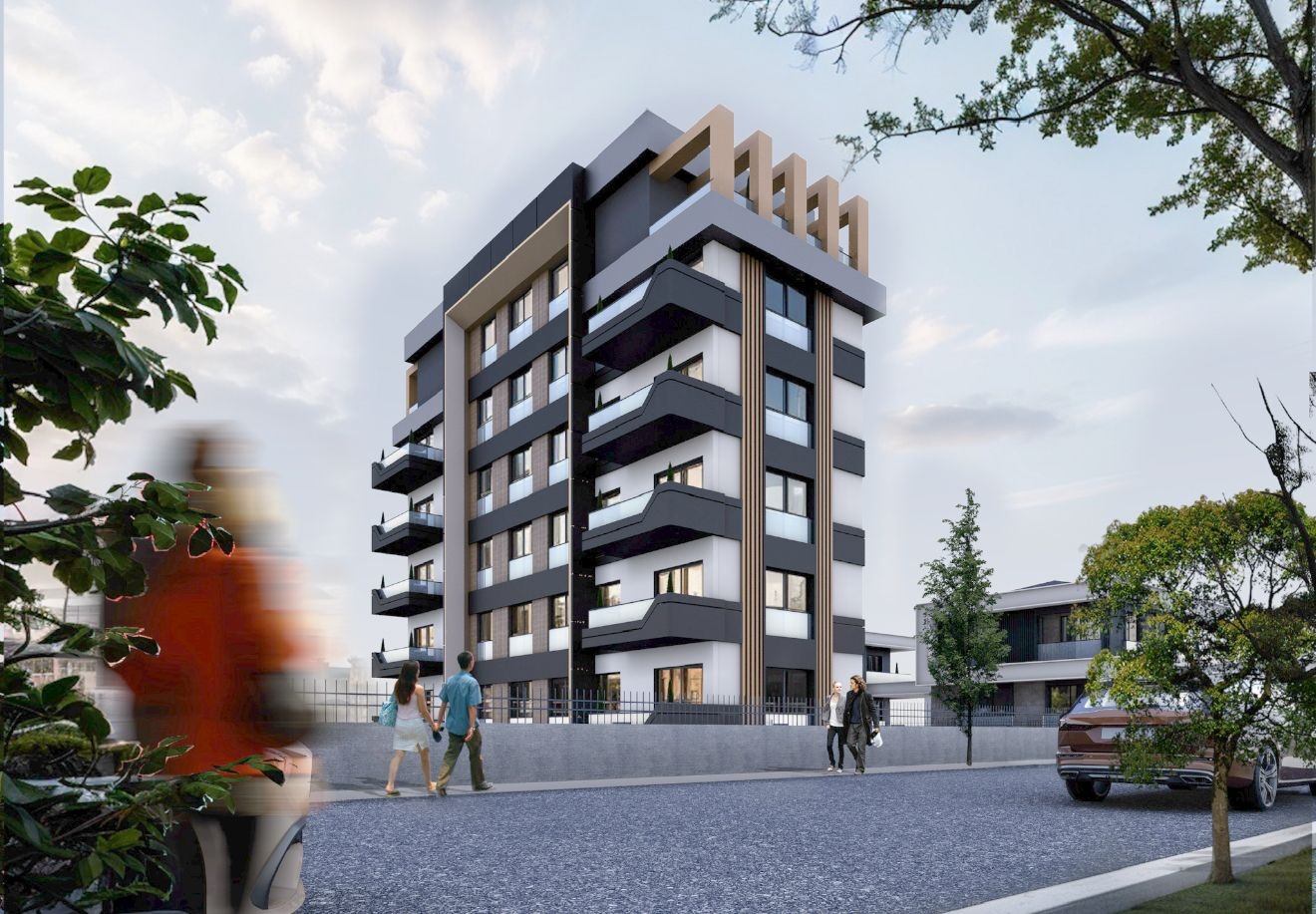 квартира в строящемся компле5ксе Антальи