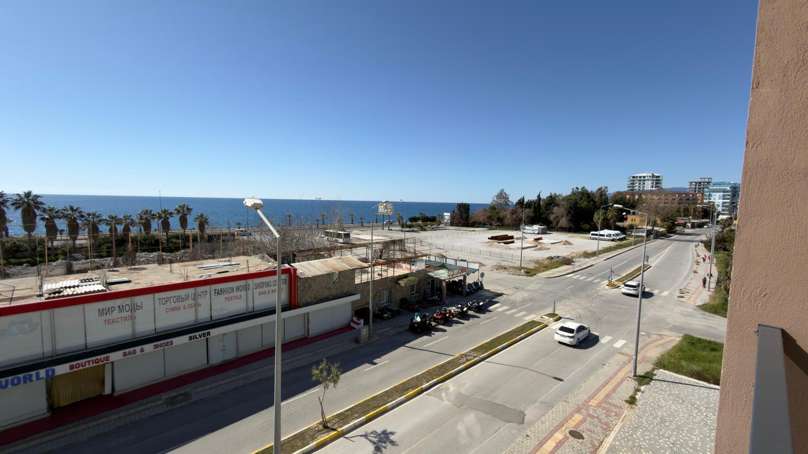 продажа квартиры 1+1 на первой линии моря, Алания