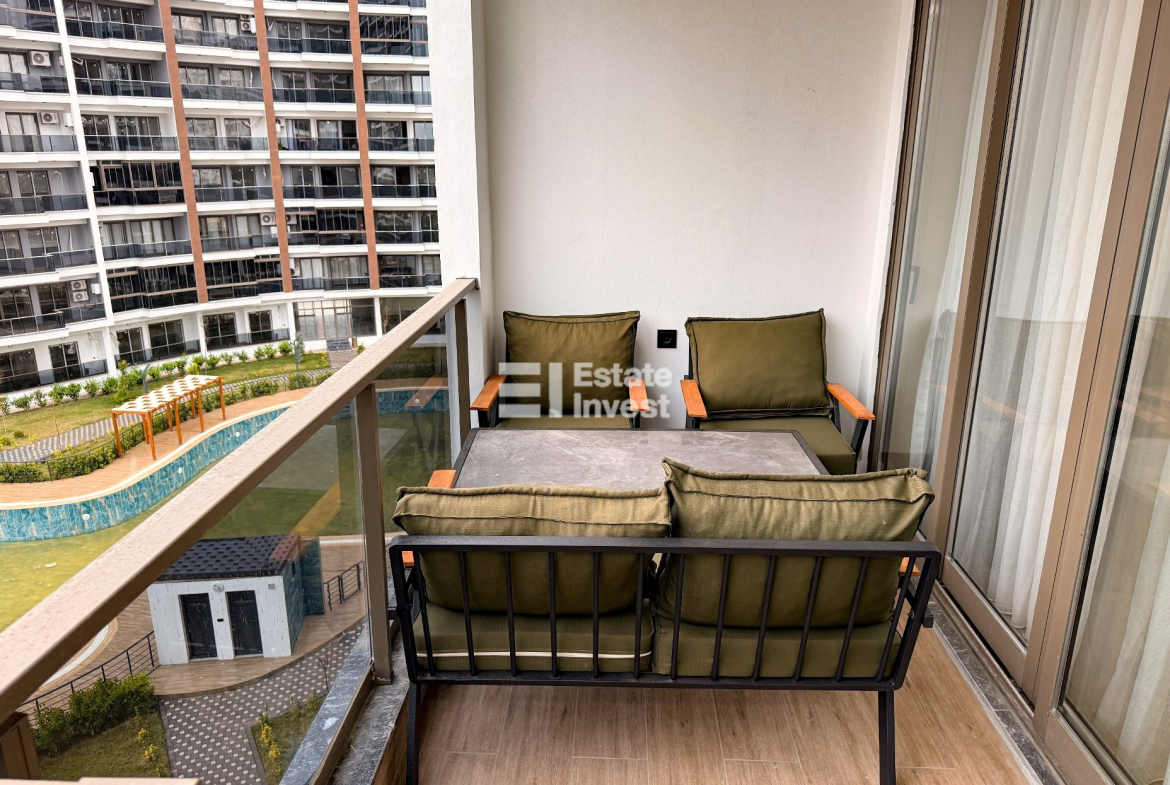 Аренда квартиры 1+1 в Мерсине у моря