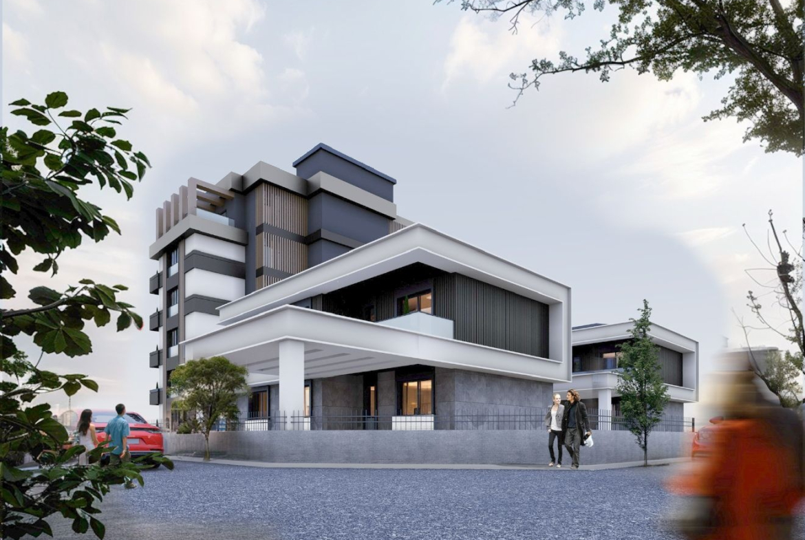 квартира в строящемся компле5ксе Антальи