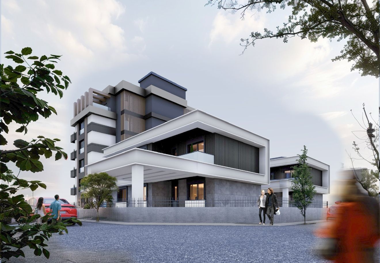 квартира в строящемся компле5ксе Антальи