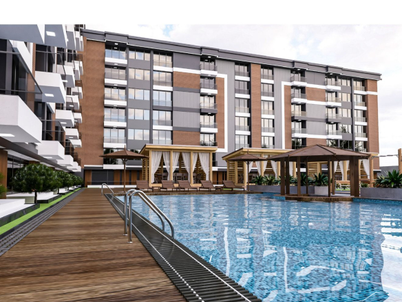 продажа квартиры-студии от застройщика, Анталья