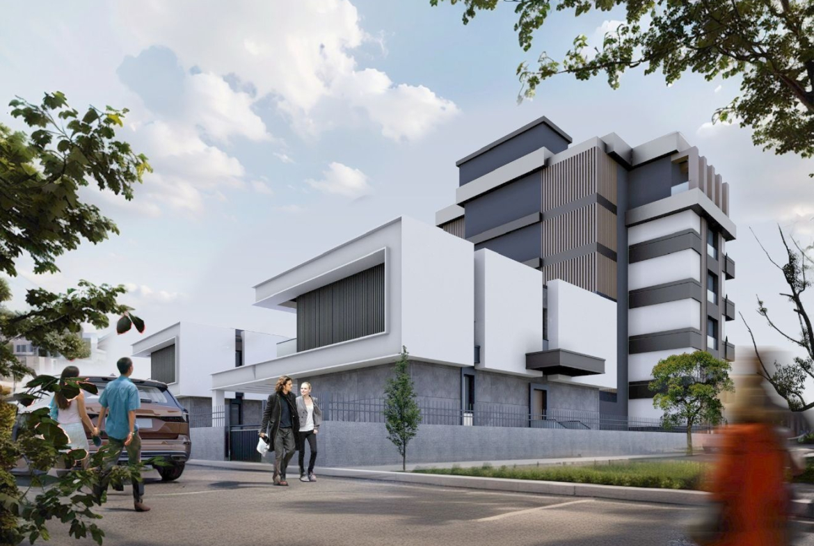 квартира в строящемся компле5ксе Антальи