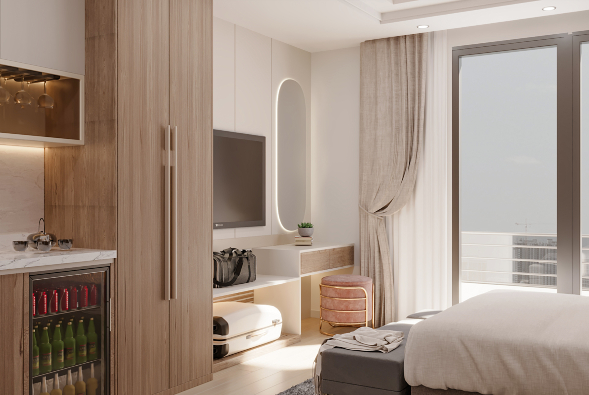 продажа квартиры-студии от застройщика, Анталья