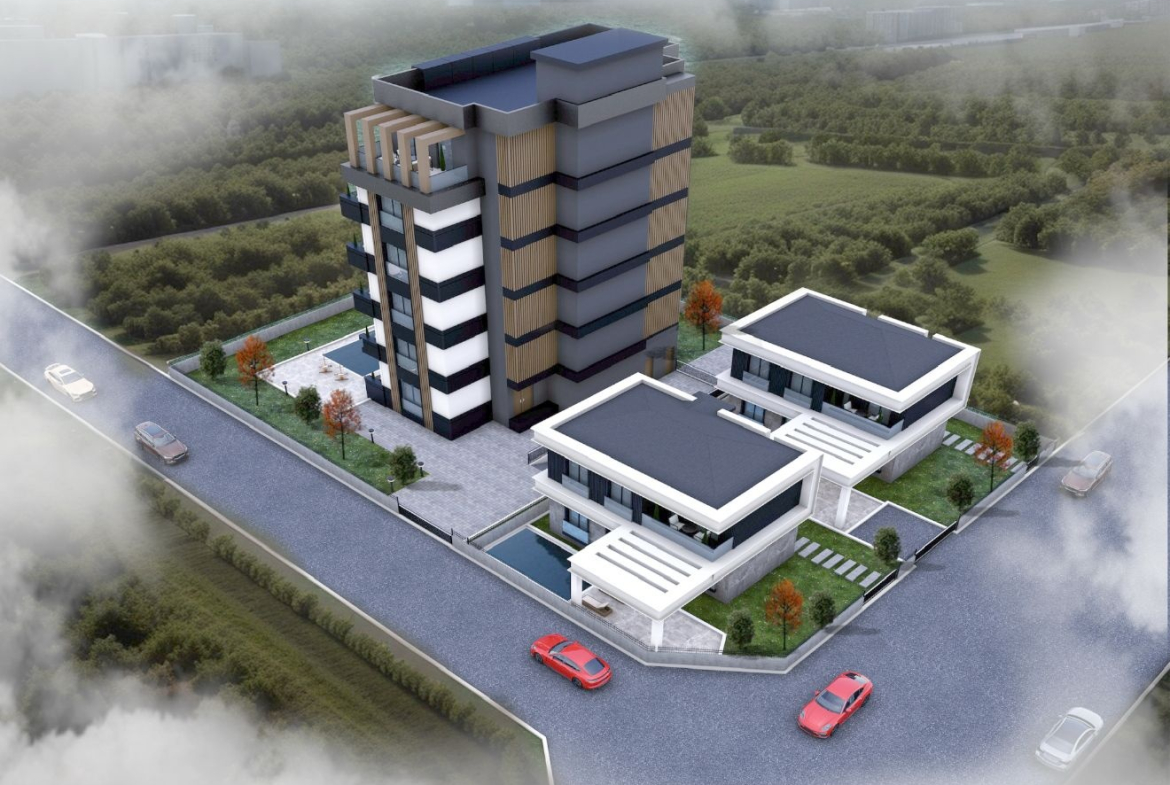 квартира в строящемся компле5ксе Антальи