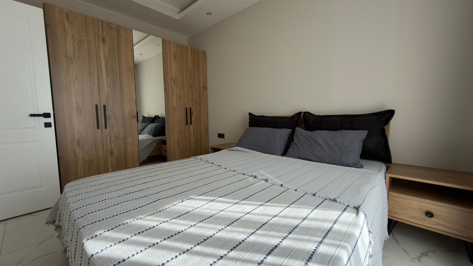 продажа квартиры 1+1 на первой линии моря, Алания