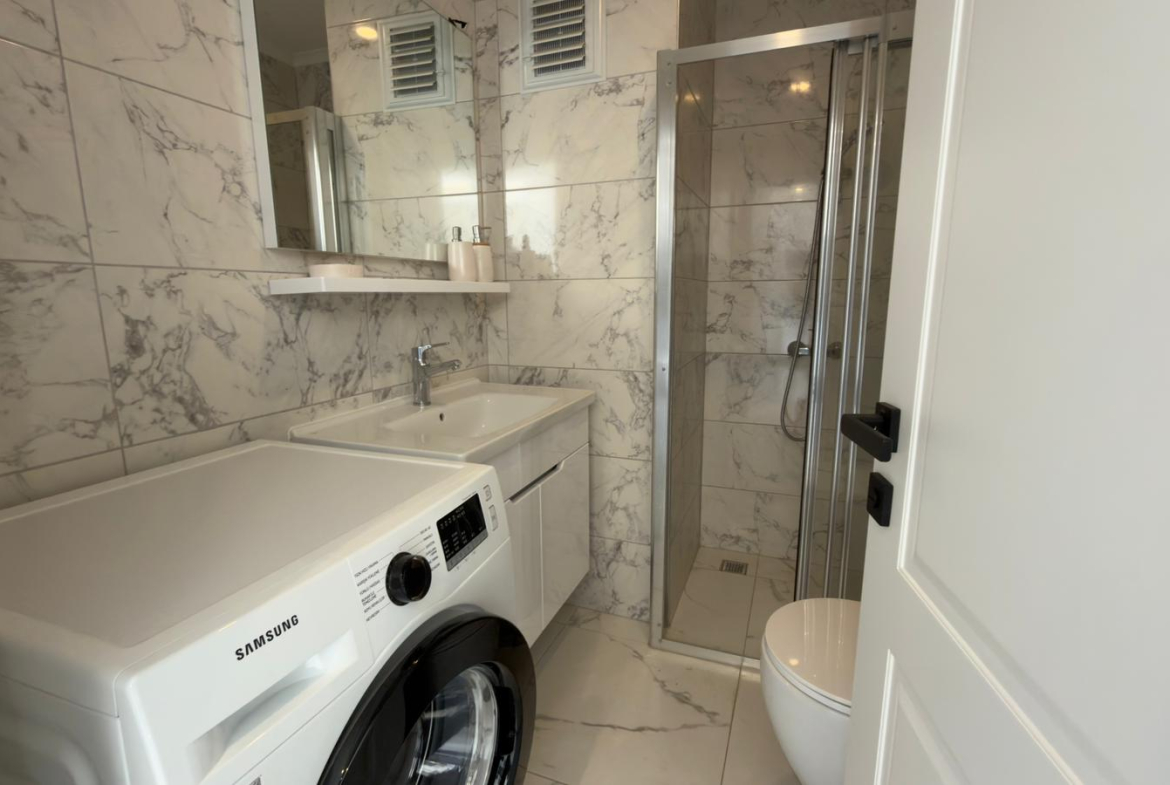 продажа квартиры 1+1 на первой линии моря, Алания