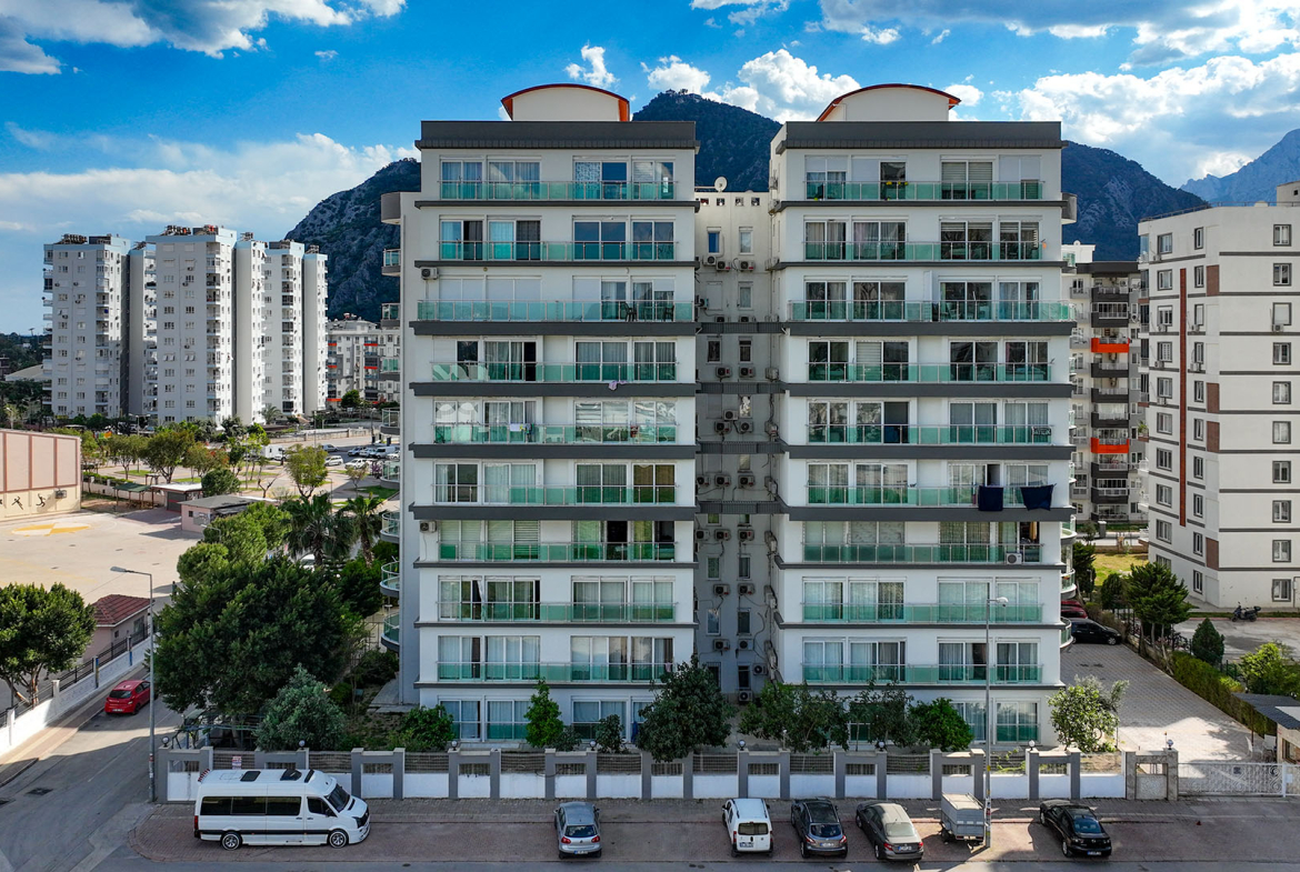 укомплектованная квартира 1+1 в Анталье, Коньяалты