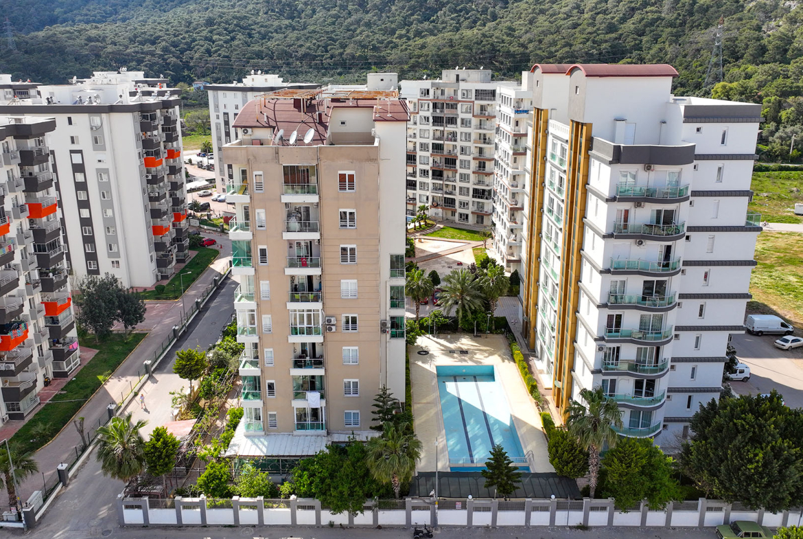 укомплектованная квартира 1+1 в Анталье, Коньяалты