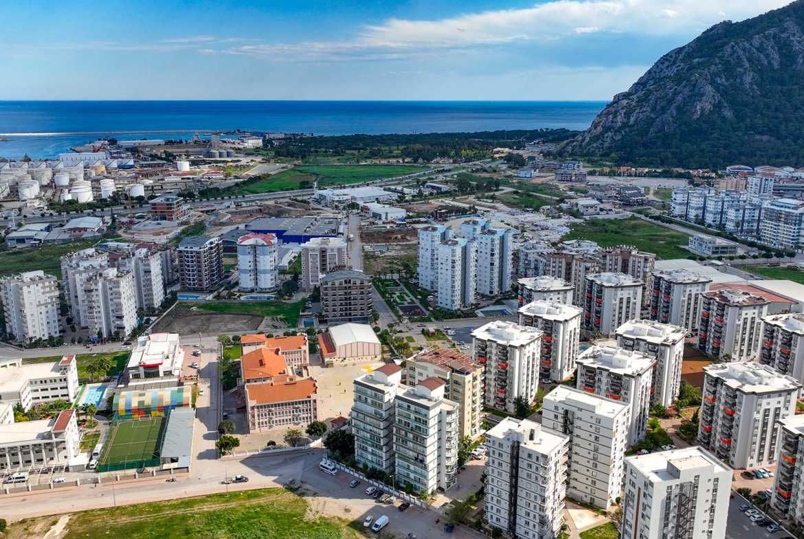 укомплектованная квартира 1+1 в Анталье, Коньяалты