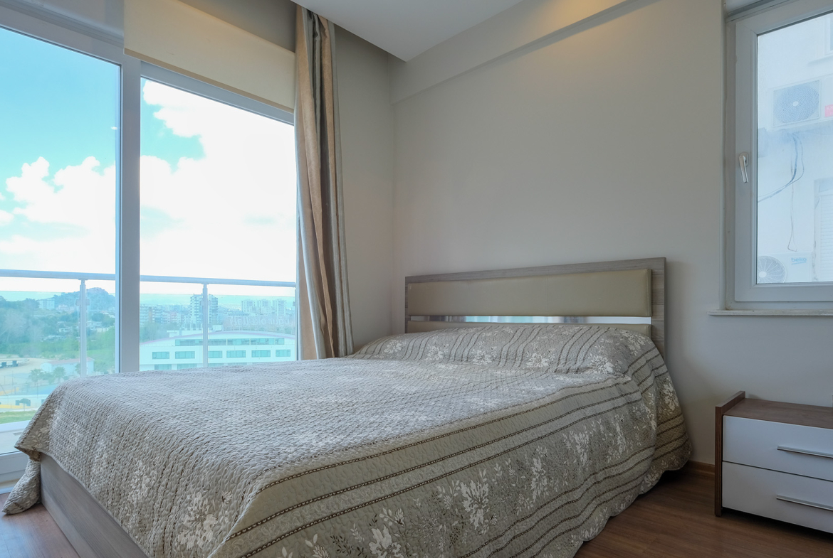 укомплектованная квартира 1+1 в Анталье, 