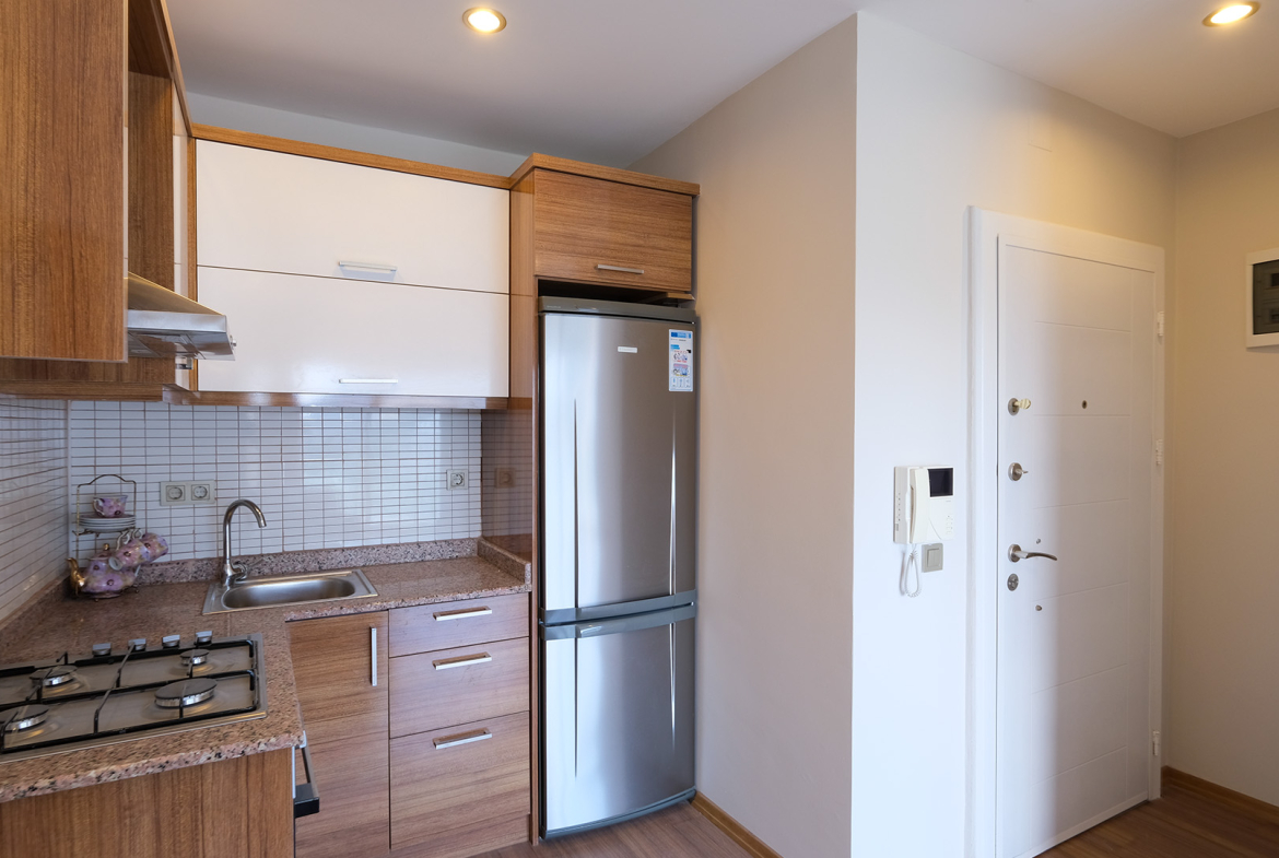 укомплектованная квартира 1+1 в Анталье, Коньяалты