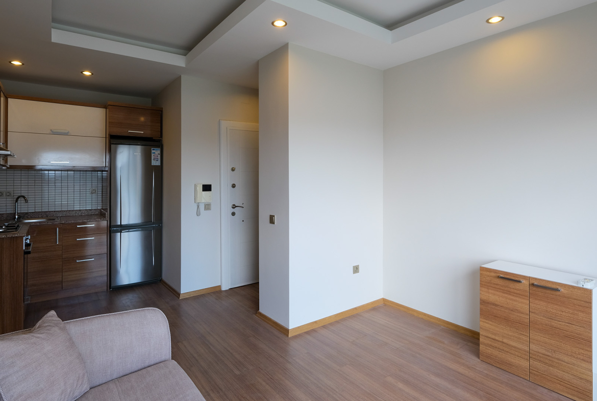 укомплектованная квартира 1+1 в Анталье, Коньяалты