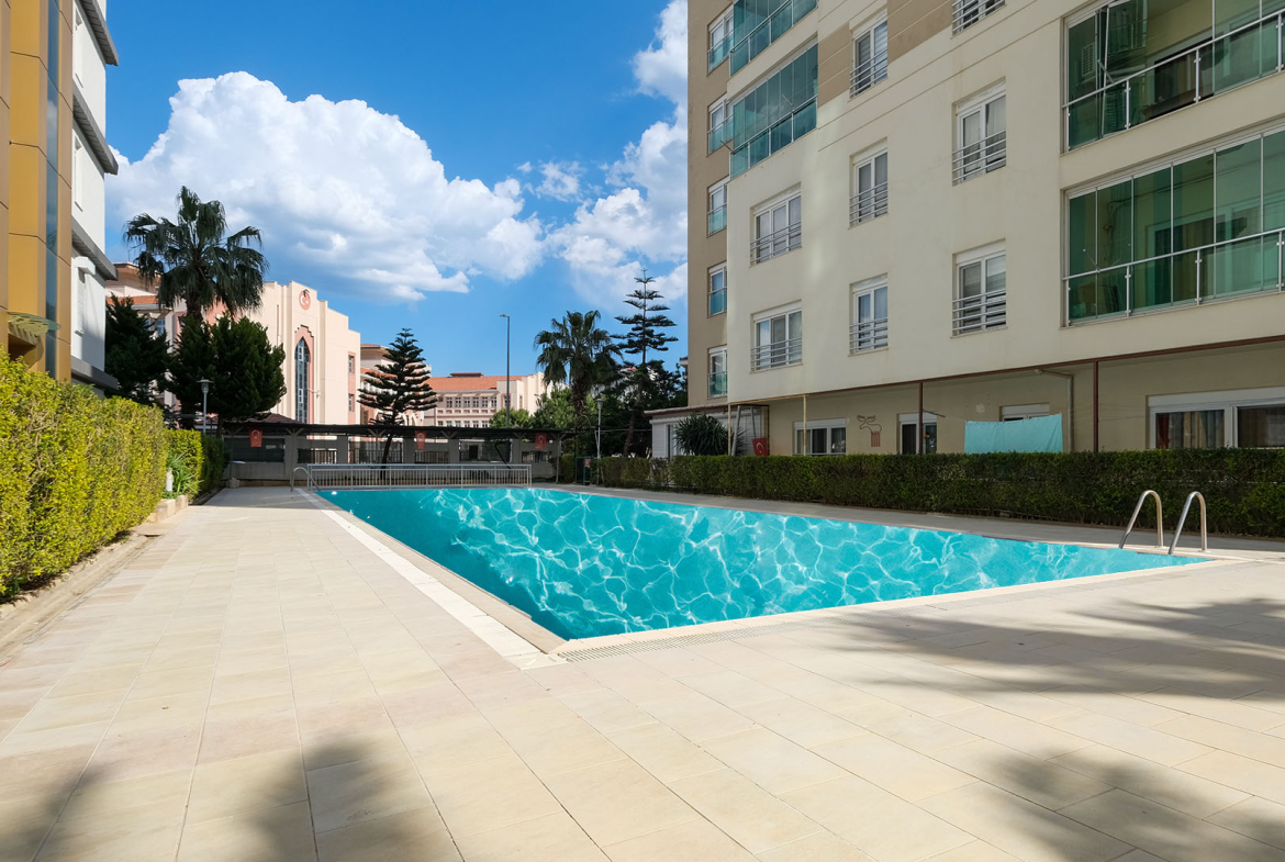 укомплектованная квартира 1+1 в Анталье, Коньяалты