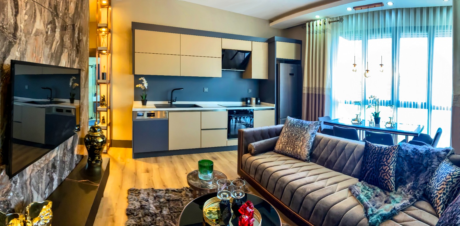 квартира 2+1 с ремонтом на продажу, Анталья