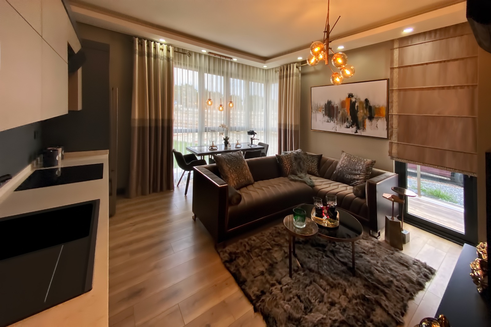 квартира 2+1 с ремонтом на продажу, Анталья