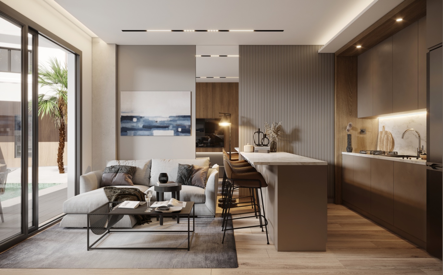 продажа квартиры в комплексе с инфраструктурой 5*, Анталья