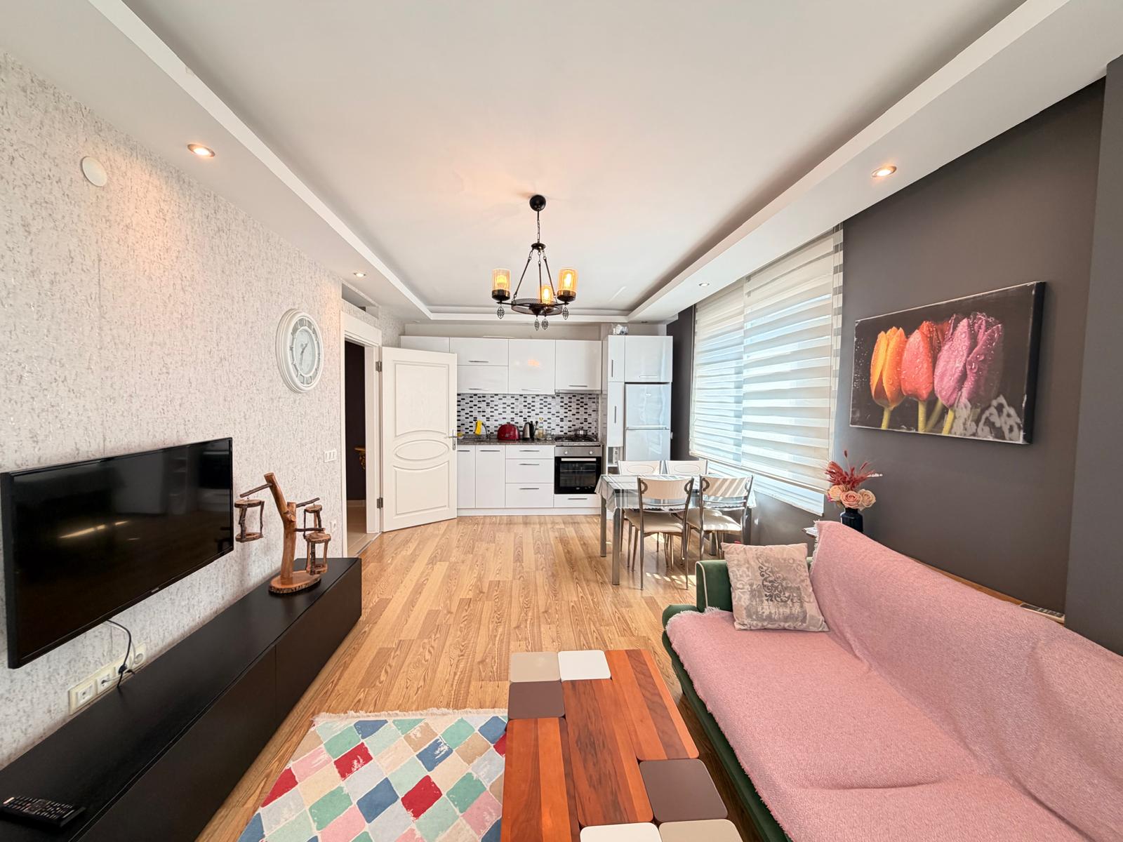 меблированная квартира 1+1, Махмутлар, продажа