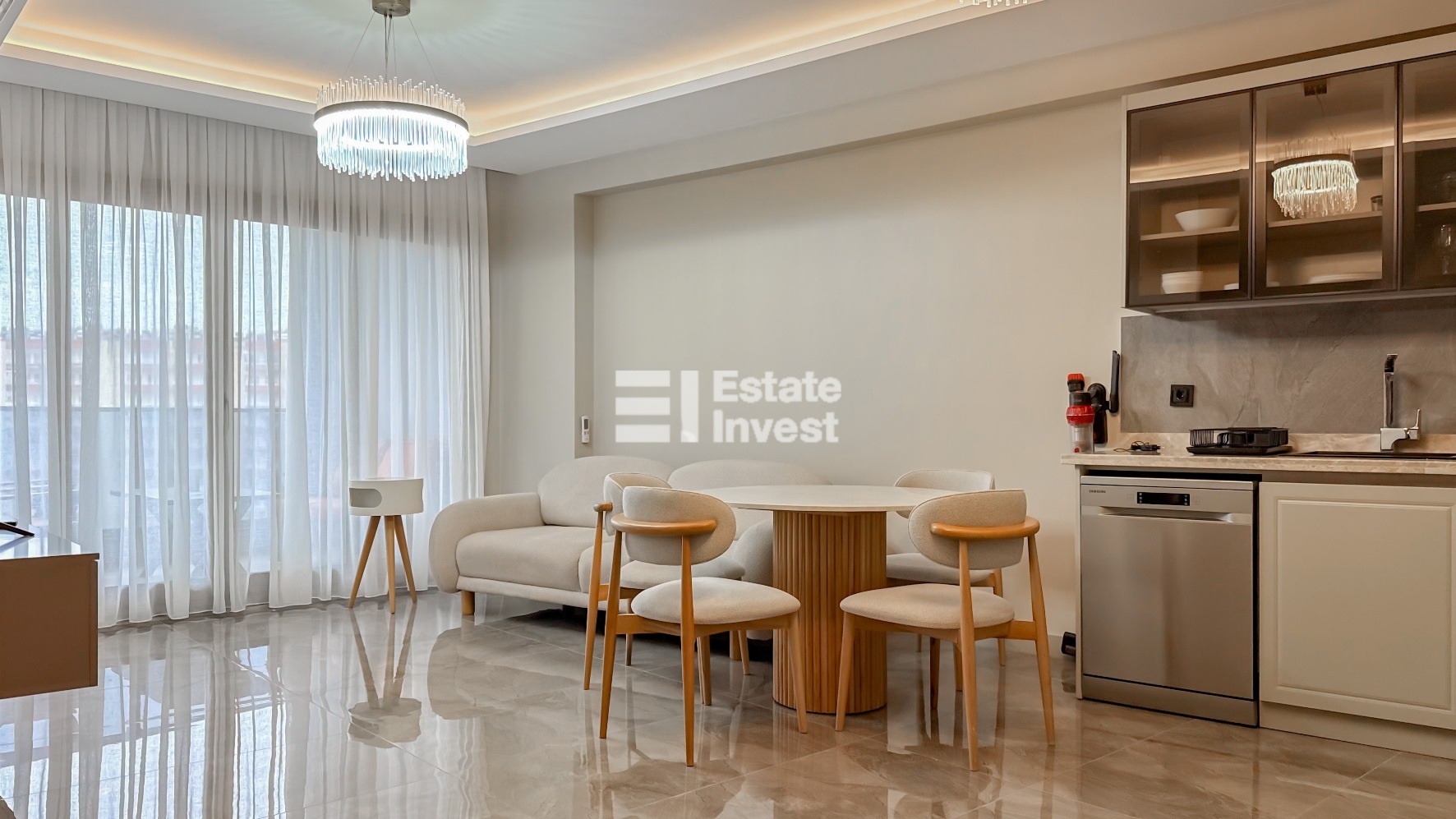 Аренда двухкомнатной квартиры в Мерсине