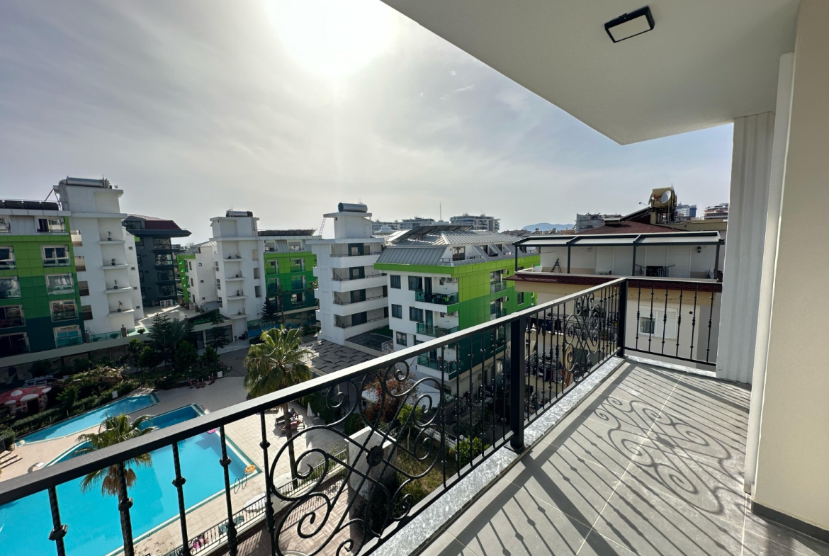 Купить квартиру 1+1 в районе Кестель, Аланья