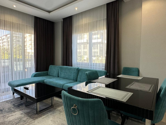 меблированная квартира в комплексе у моря, Алания