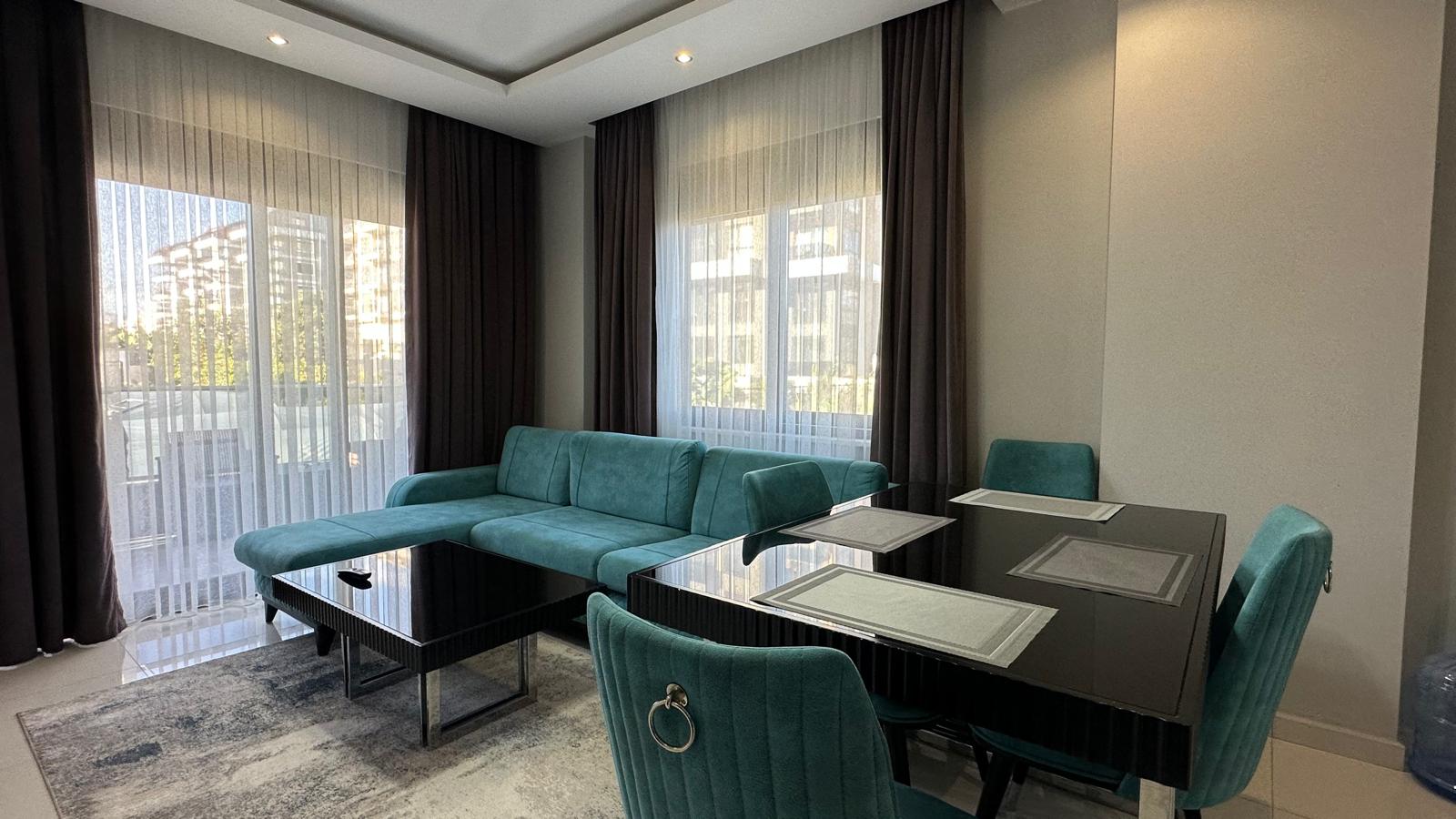 меблированная квартира в комплексе у моря, Алания