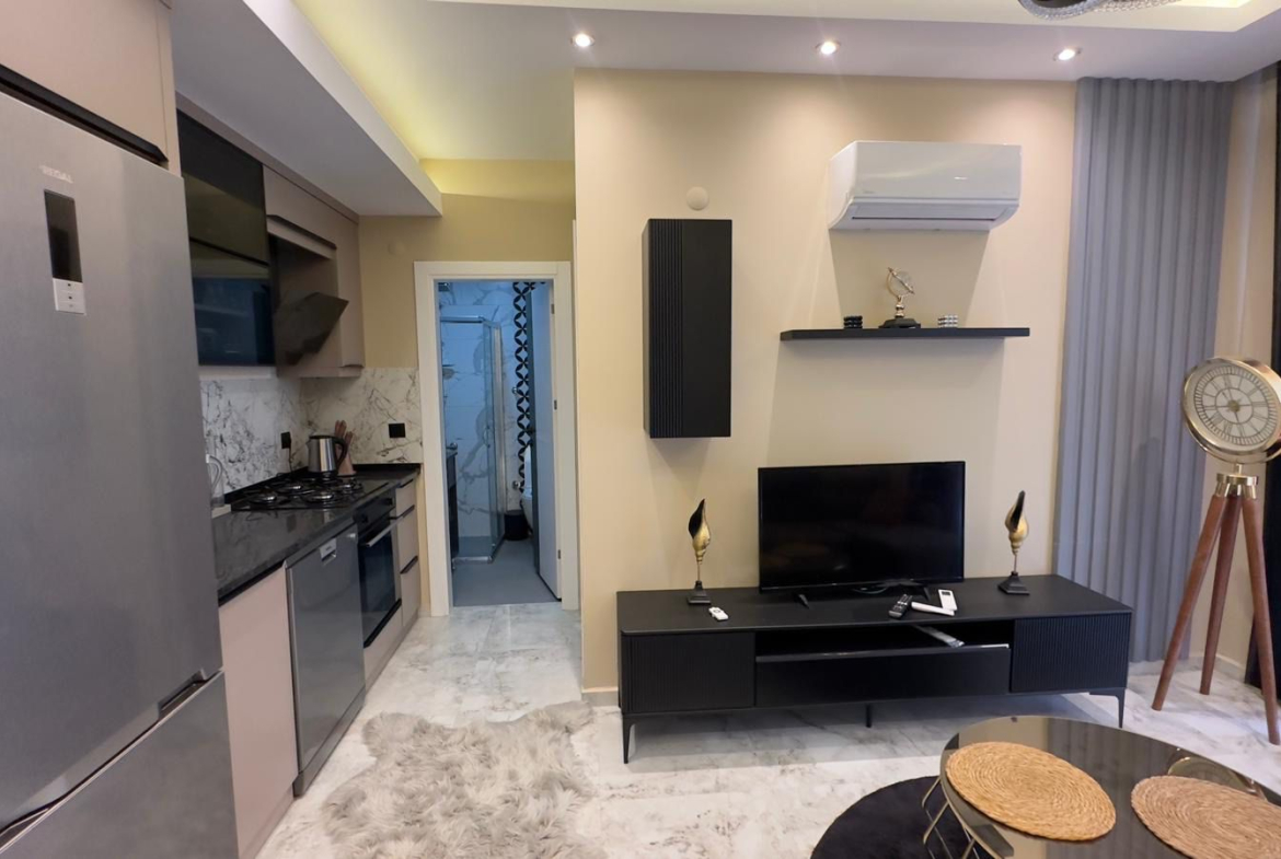 продажа укомплектованной квартиры в районе Оба