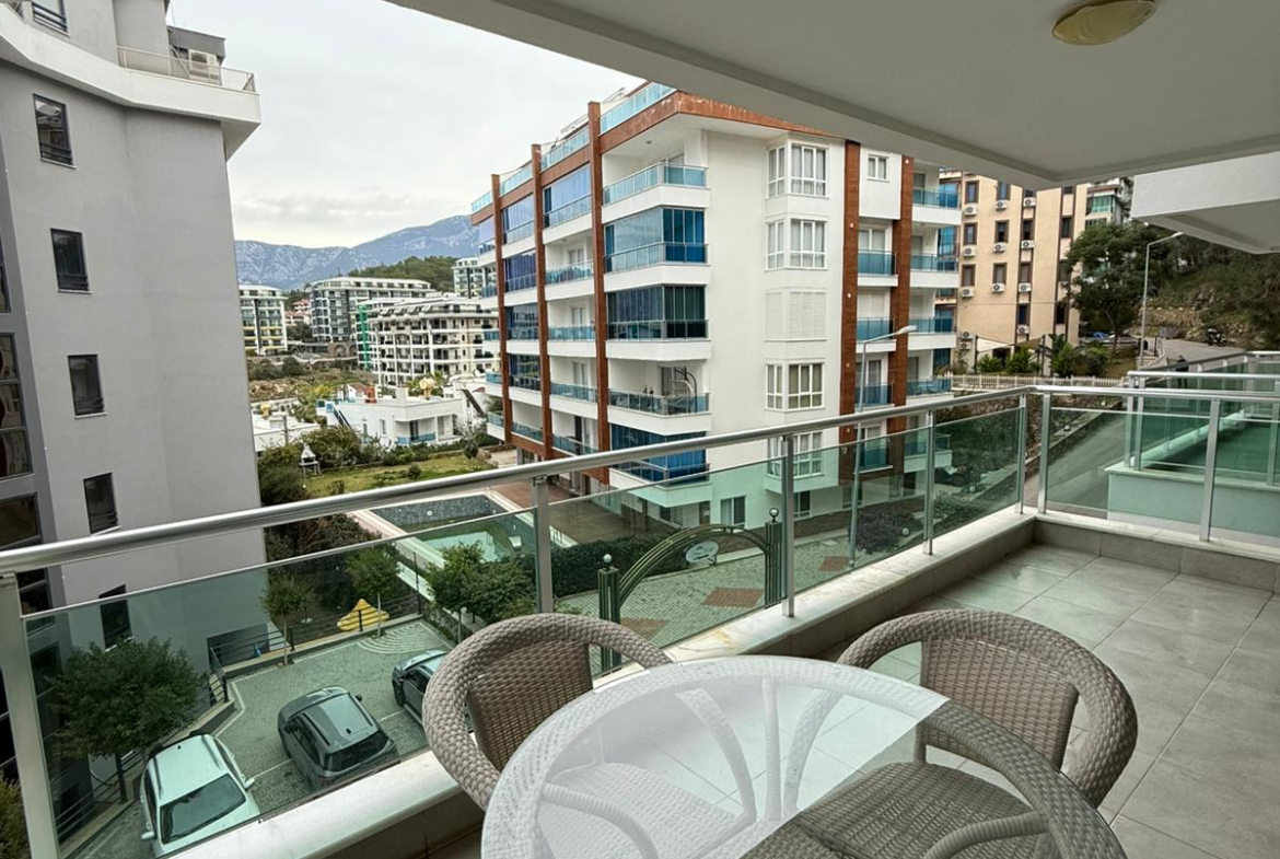 продажа квартиры в комплексе на берегу моря, Аланья