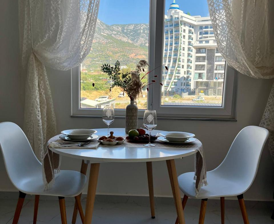 продажа квартиры 1+1 с мебелью в Махмутларе