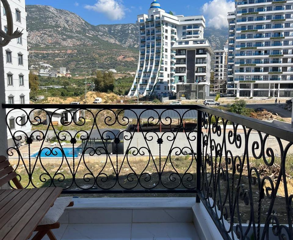 продажа квартиры 1+1 с мебелью в Махмутларе