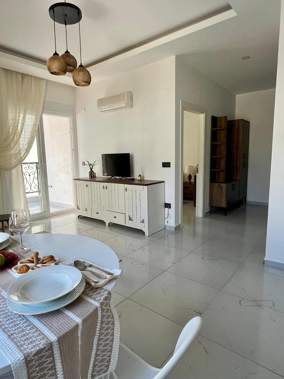 продажа квартиры 1+1 с мебелью в Махмутларе