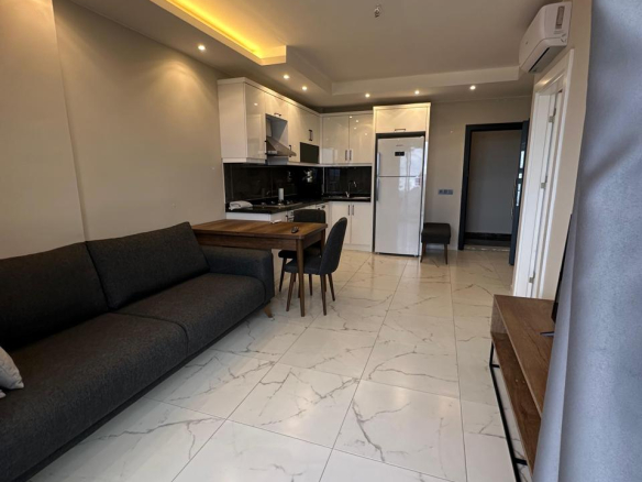 квартира 1+1 в Алании с видом на море