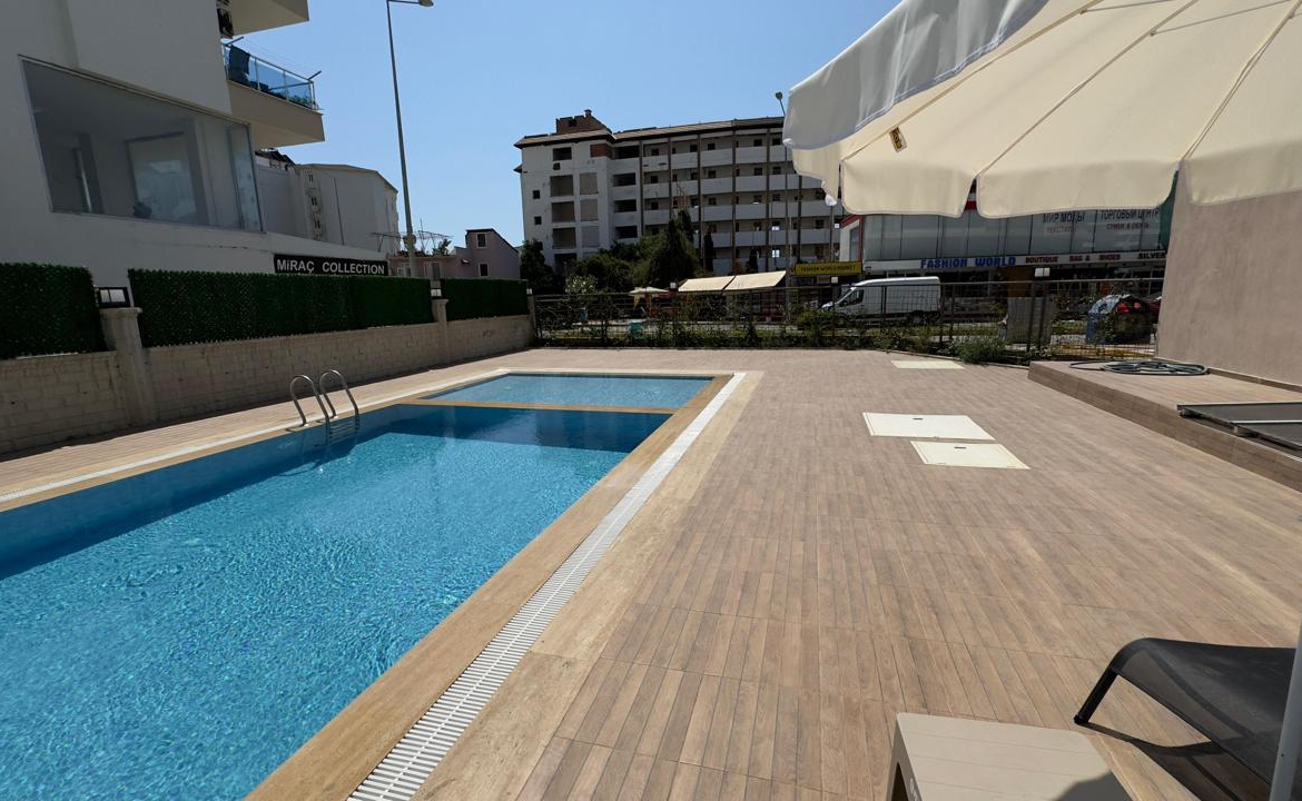 квартира 1+1 в Алании с видом на море