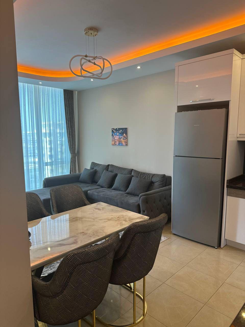 Продажа квартиры 1+1 в Yekta Blue Residence, Аланья